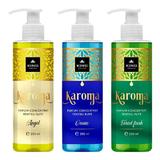 Set 3 Parfumuri concentrate pentru rufe, Karoma - Angel, Forest fresh, Ocean 3 x 200 ml