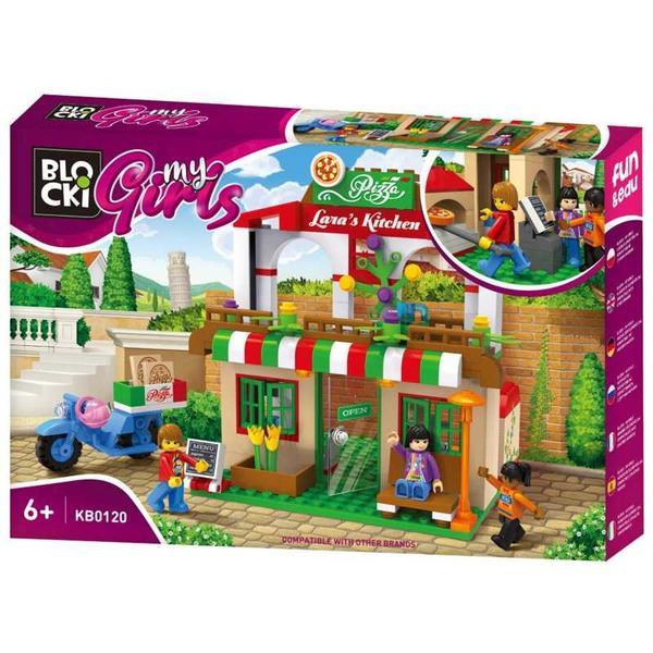 Joc de construit, Pizzeria Lui Lary, 264 Piese, 7Toys