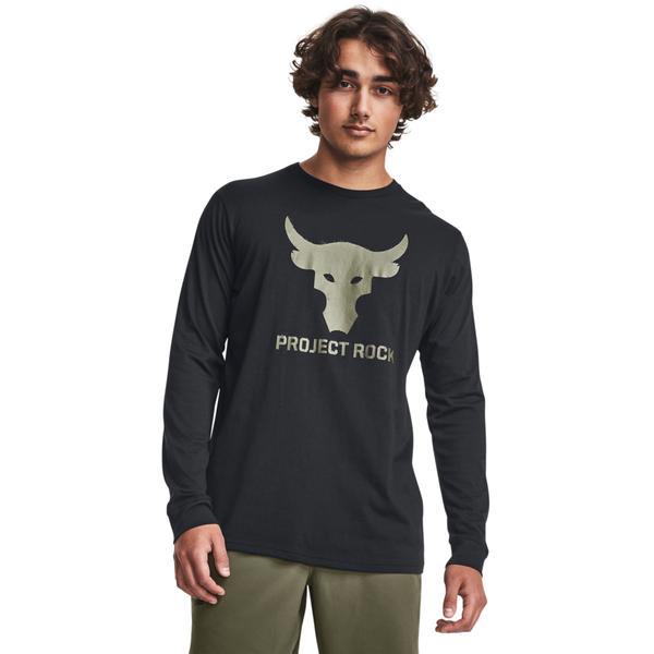 Bluza barbati Under Armour Project Rock Brahma Bull Long Sleeve 1374847-002, L, Negru