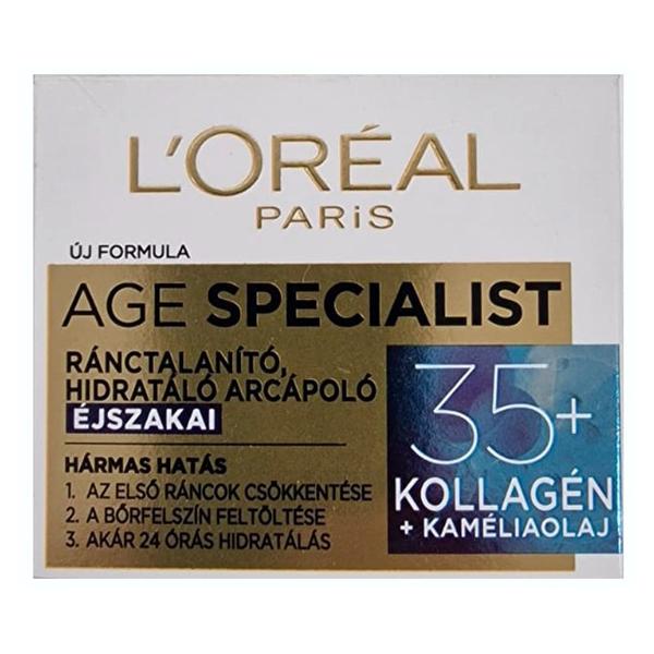 Crema Antirid de Noapte - L'Oreal Paris Age Specialist 35+ Night, 50 ml