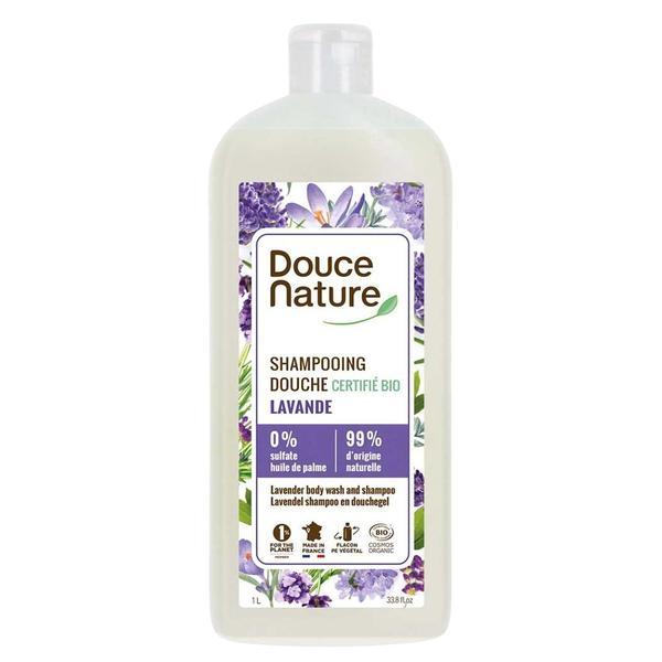 Sampon cu lavanda Douce Nature, 1000 ml