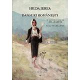 Dansuri romanesti pe motive culese de Bela Bartok pentru vioara si pian - Hilda Jerea, editura Grafoart