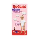 Huggies scutece copii chiloței, pants 6, fetițe 15-25 kg, 44 buc