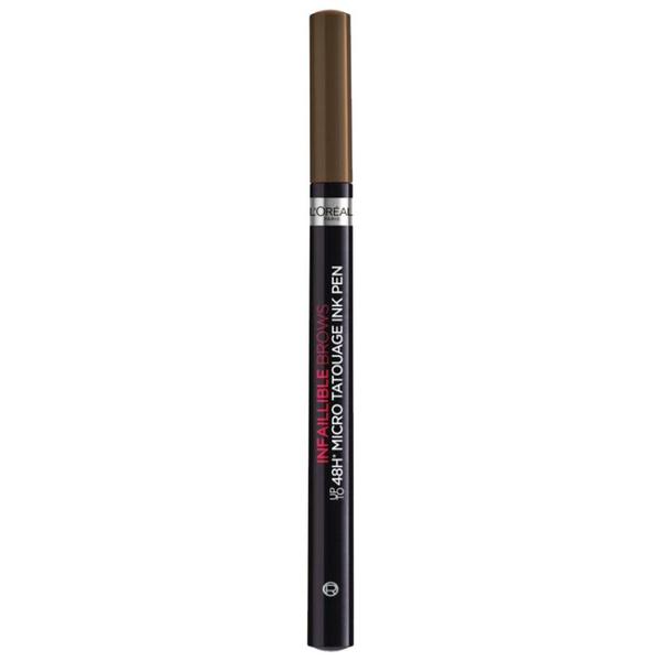 Creion de Sprancene - L'Oreal Paris Micro Tatouage Unbelieva Brow, nuanta 3.0 Brunette, 5 g
