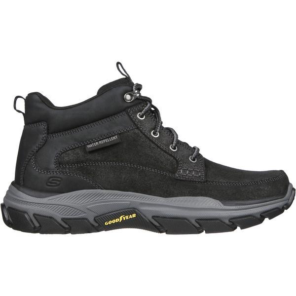 Ghete barbati Skechers Relaxed Fit Respected - Boswell 204454BLK, 41.5, Negru