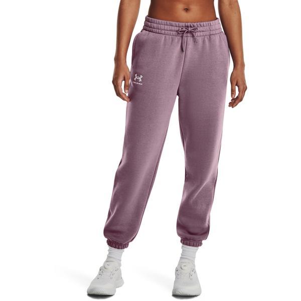 Pantaloni femei Under Armour Essential Fleece Joggers 1373034-500, L, Mov