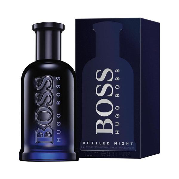 Apa de toaleta pentru Barbati Hugo Boss, Boss Bottled Night,100 ml