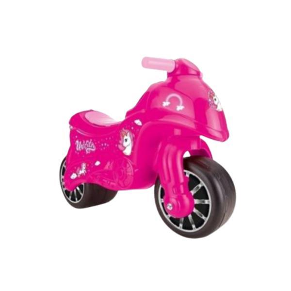 Motocicleta fara pedale roz-Unicorn, 7Toys