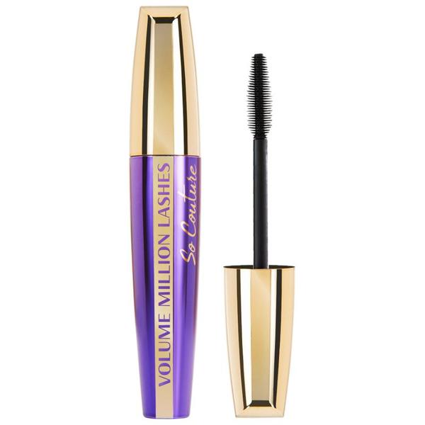 Rimel pentru Volum - L'Oreal Paris Volume Million Lashes So Couture, nuanta So Black, 9.5 ml