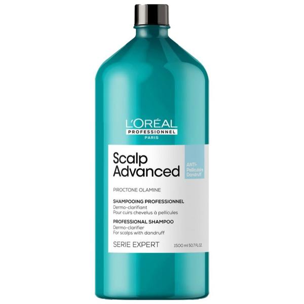 Sampon Profesional Anti-matreata - L&#039;Oreal Professionnel Serie Expert Scalp Advanced Professional Shampoo Dermo-clarifier Anti Dandruff, 1500 ml