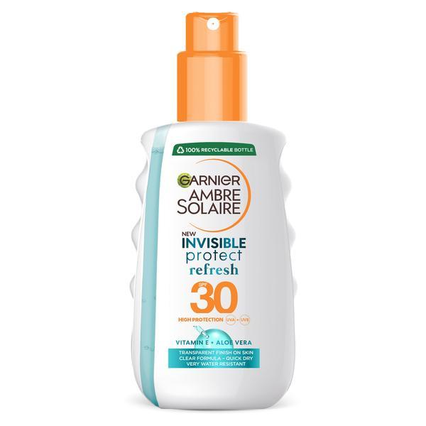 Spray de corp Invisible Protect Ambre Solaire, SPF 30, Garnier, 200 ml