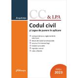 Codul Civil si Legea de punere in aplicare Act.1 septembrie 2023, editura Hamangiu