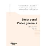 Drept penal. Partea generala. Caiet de seminar Ed.2 - Lavinia Valeria Lefterache, Marius-Georgel Sima, editura Hamangiu