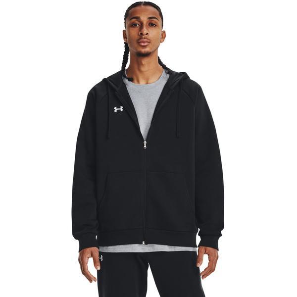 Hanorac barbati Under Armour UA Rival Fleece FZ 1379767-001, XL, Negru