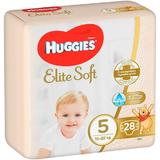 Huggies scutece copii Elite Soft Jumbo JR 5, 15-22 kg, 28 buc