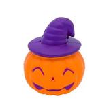 Squishy Dovleac de Halloween cu palarie, 11 cm