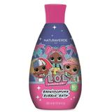 Spuma de Baie pentru Copii cu Albastrele si Unt de Karite - Naturaverde Kids LOL Surprise! Bubble Bath, 300 ml