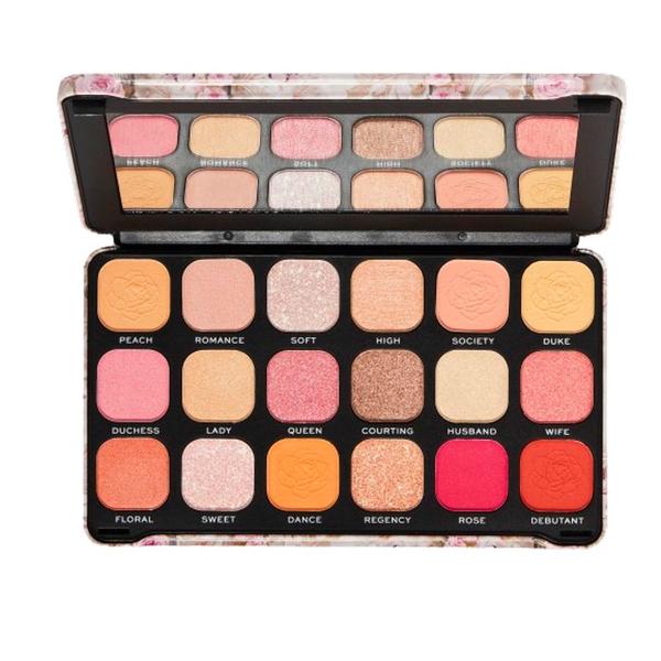 Paleta de Farduri Revolution Forever Flawless Regal Romance Eyeshadow Palette, Makeup Revolution, 1 buc