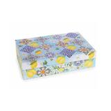 Cutie ceai lemn decor Lamai Mediterraneo 24x16x6 cm