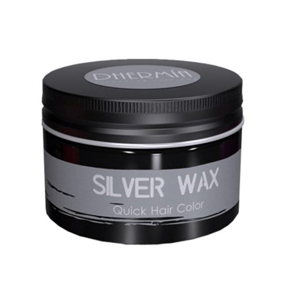Ceara Modelatoare cu Pigment Argintiu - Dhermia Crazy Color Silver Wax Quick Hair Color, 80ml