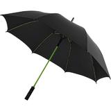 Umbrela rezistenta la vant, deschidere automata, unisex, Piksel, negru, ax si spite din fibra de sticla verde, 102x80 cm