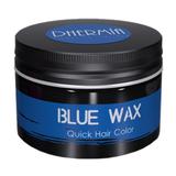 Ceara Modelatoare cu Pigment Albastru - Dhermia Crazy Color Blue Wax Quick Hair Color, 80ml