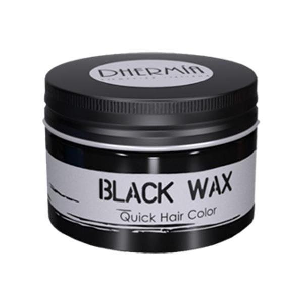 Ceara Modelatoare cu Pigment Negru - Dhermia Crazy Color Black Wax Quick Hair Color, 80ml