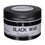 Ceara Modelatoare cu Pigment Negru - Dhermia Crazy Color Black Wax Quick Hair Color, 80ml