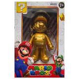 Figurina de colectie Super Mario Bros, 14 cm, Super Mario Gold