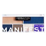 Paleta de Farduri - Makeup Revolution Relove Colour Play Manifest Shadow Palette, 1 buc