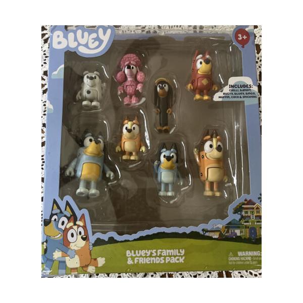 Figurina Moose Set Bluey Family & Pack 7 cm