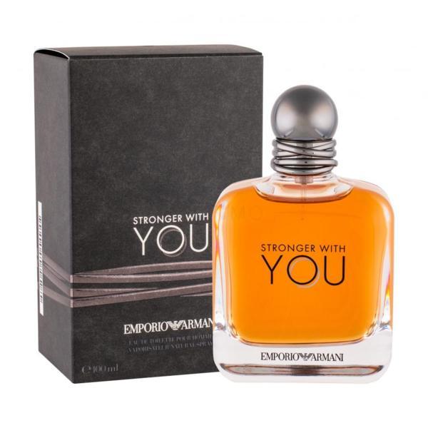 Apa de toaleta pentru Barbati Giorgio Armani Stronger with You, 100 ml