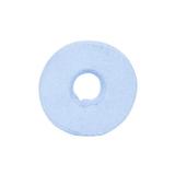 Perna Sanity mini, pentru prevenirea escarelor de decubit, din spuma de poliuretan, diametru 15 cm, Bleu