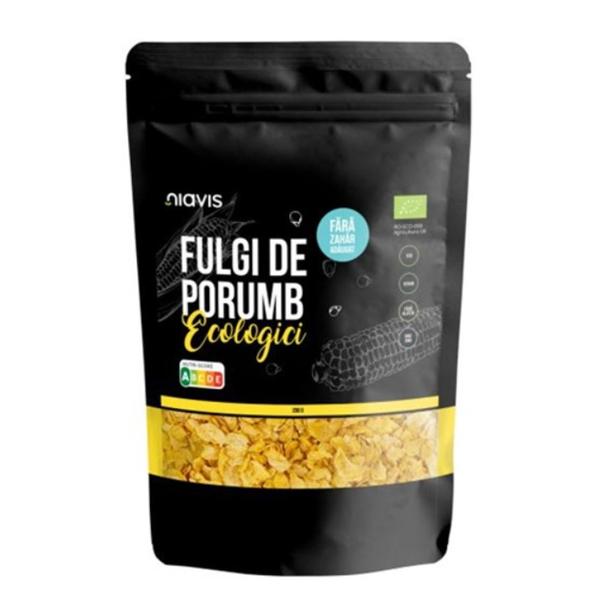 Fulgi de Porumb, Fara Zahar Ecologici - Niavis, 200 g