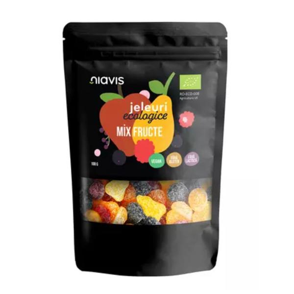 Jeleuri Ecologice Mix Fructe - Niavis, 100 g