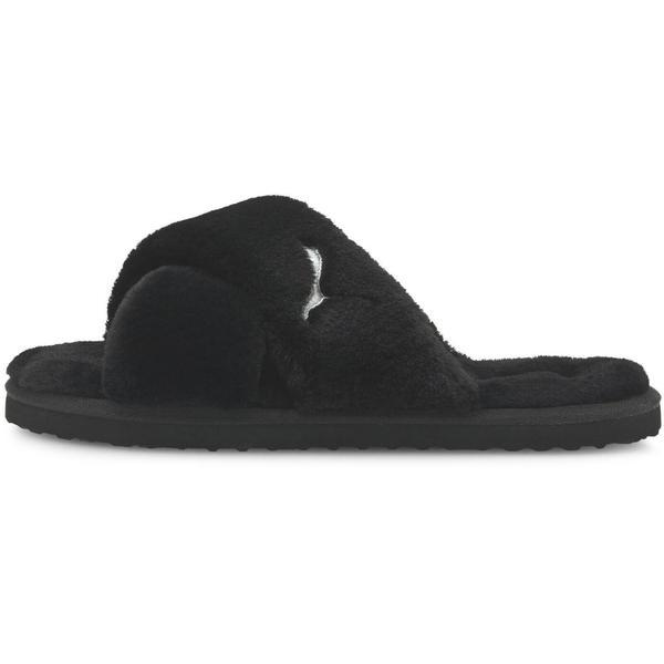 Slapi femei Puma Fluff X Strap 38493601, 38, Negru