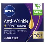 Crema Antirid de Noapte pentru Redefinirea Fetei 65+ - Nivea Anti-Wrinkle + Contouring Night Care, 50 ml