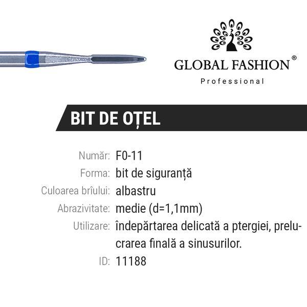 Bit carbit Only Clean, Global Fashion, briu, F011, Albastru