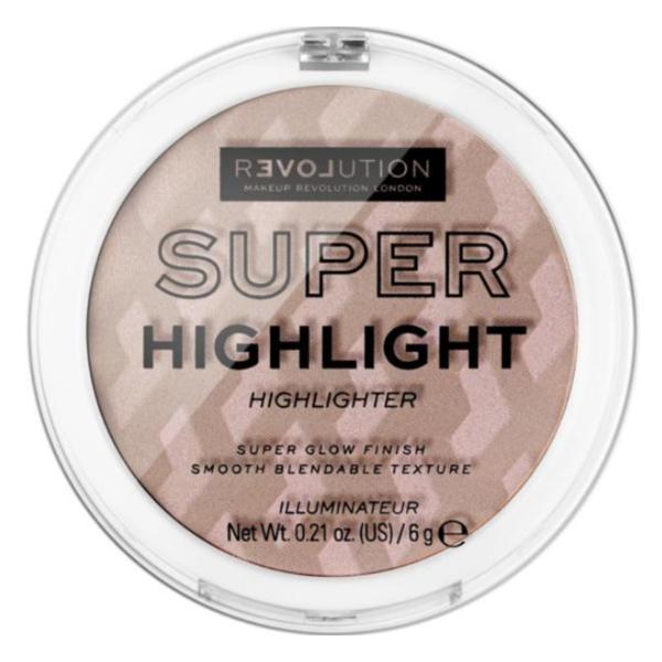 Iluminator Revolution Relove Super Highlight culoare Blushed, 6 g