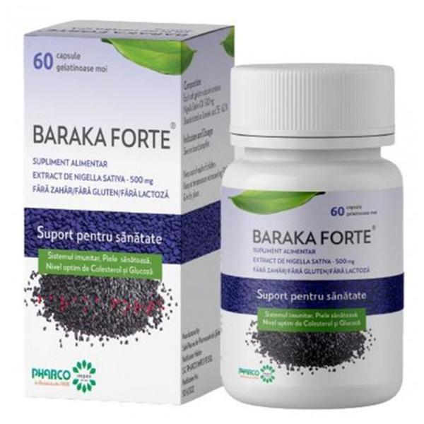 Baraka Forte 500 mg - Pharco, 60 capsule moi