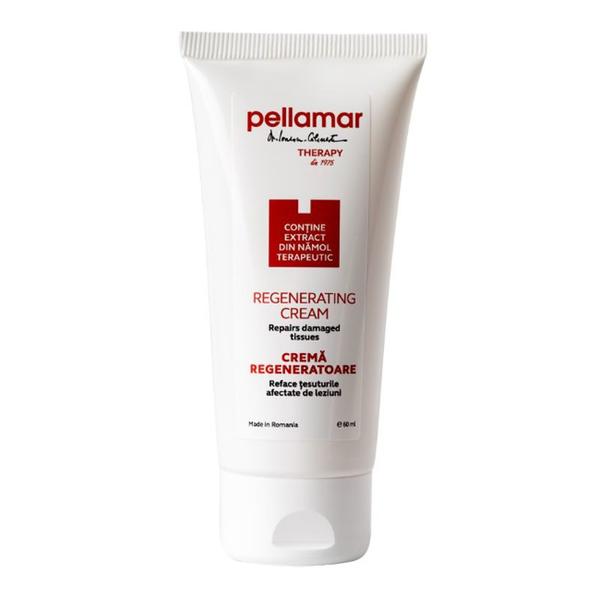 Crema Regeneratoare cu Extract din Namol Terapeutic - Pellamar Regenerating Cream, 60 ml