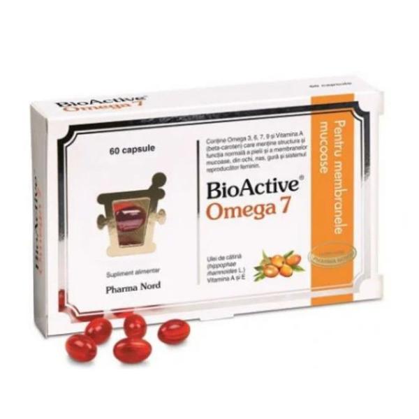 BioActive Omega 7 - Pharma Nord, 60 capsule