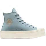 Pantofi sport femei Converse Ctas Modern Lift Hi A06816C, 39, Albastru