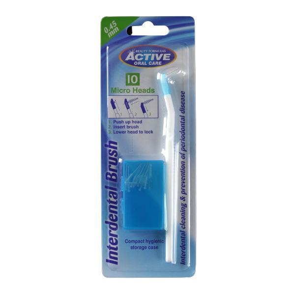 Periuta interdentara cu 10 microcapete active oral care