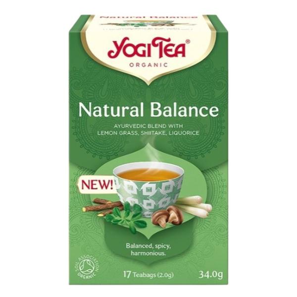 Ceai Bio Natural Balance - Pronat Yogi Tea Organic, 17 plicuri