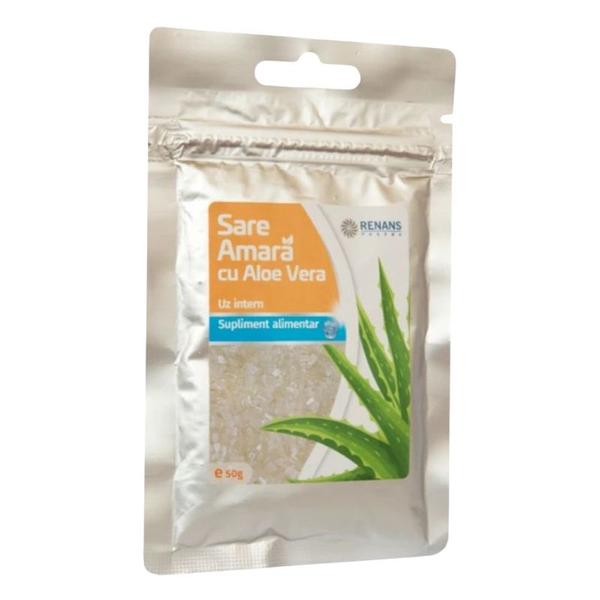 Sare Amara cu Aloe Vera, Renans Pharma, 50 g