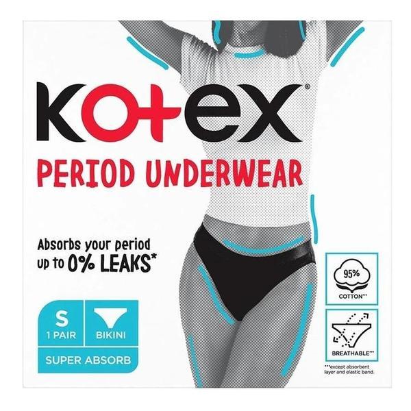 Chiloti menstruali reutilizabili Kotex, marime S