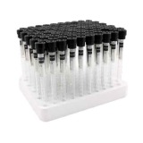 Vacutainer VSH Prima, steril, capac negru, 0.4ml anticoagulant Na Citrat 3.8% (1:4), volum aspiratie 1.6ml, tub sticla 13 x 75mm, 100 buc