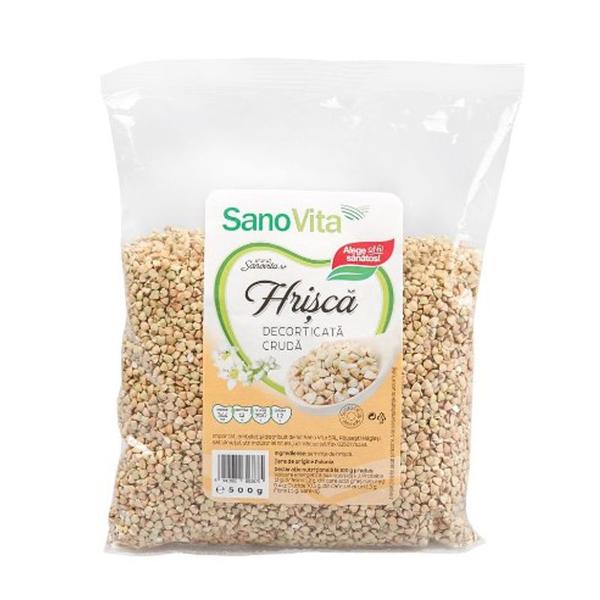 Hrisca Decorticata Cruda - Sano Vita, 500 g