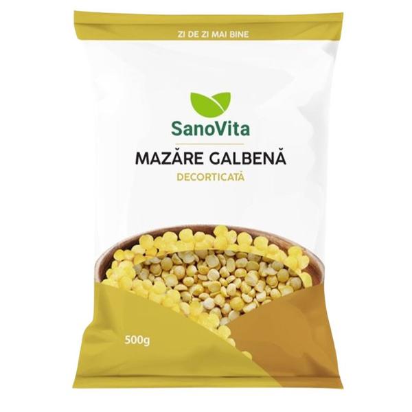 Mazare Galbena Decorticata - Sano Vita, 500 g